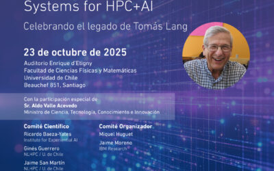 Pionero UCHILE en computación de alto rendimiento (HPC) es homenajeado por expertos internacionales